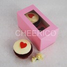 2 Cupcake Pink Window Box($1.35/pc x 25 units)