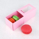3 Pink Macaron Window Boxes($1.60/pc x 25 units)
